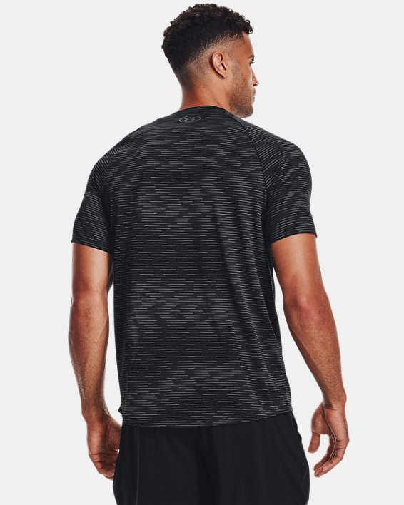 Men's UA Tech™ 2.0 Dash Short Sleeve in Black image number 1